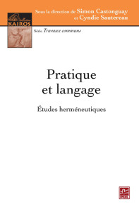Pratique et language_études hermeneutiques